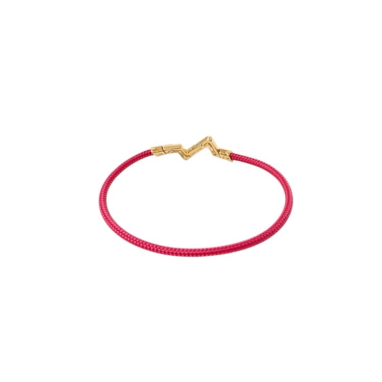 LOUIS VUITTON ルイ・ヴィトン ブレスレット LV ヴォルト アップサイド ダウン PM K18YG×ピンク Q05351