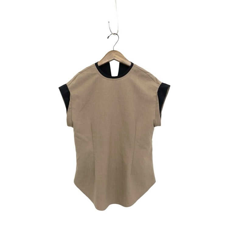 2025SS deres デレス Brynn breezy tops 17th レイヤードスリーブ トップス ミラノベージュ F DER25SS-BL-002