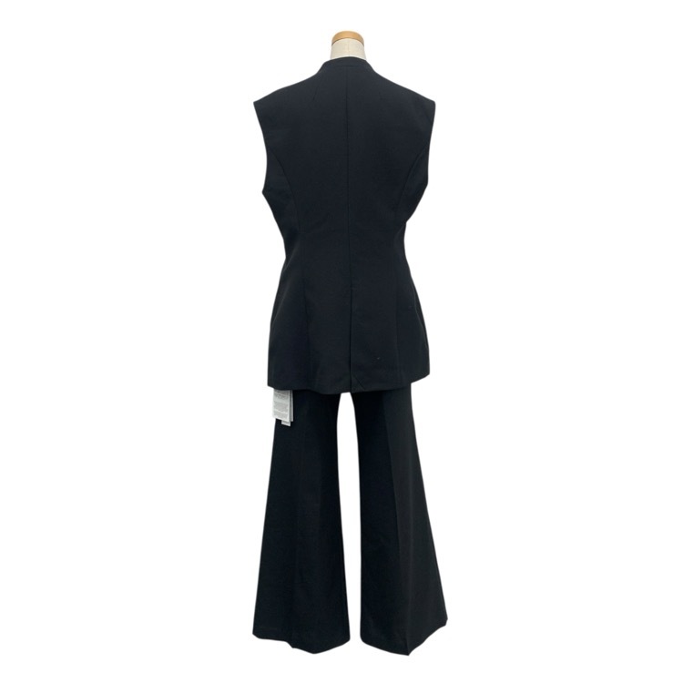 未使用 25SS AKIRANAKA アキラナカ THE TOKYO別注 V Neck Gilet/Straight Flare Pants ジレベストパンツ セットアップ ES2550-BK/ES2551-BK