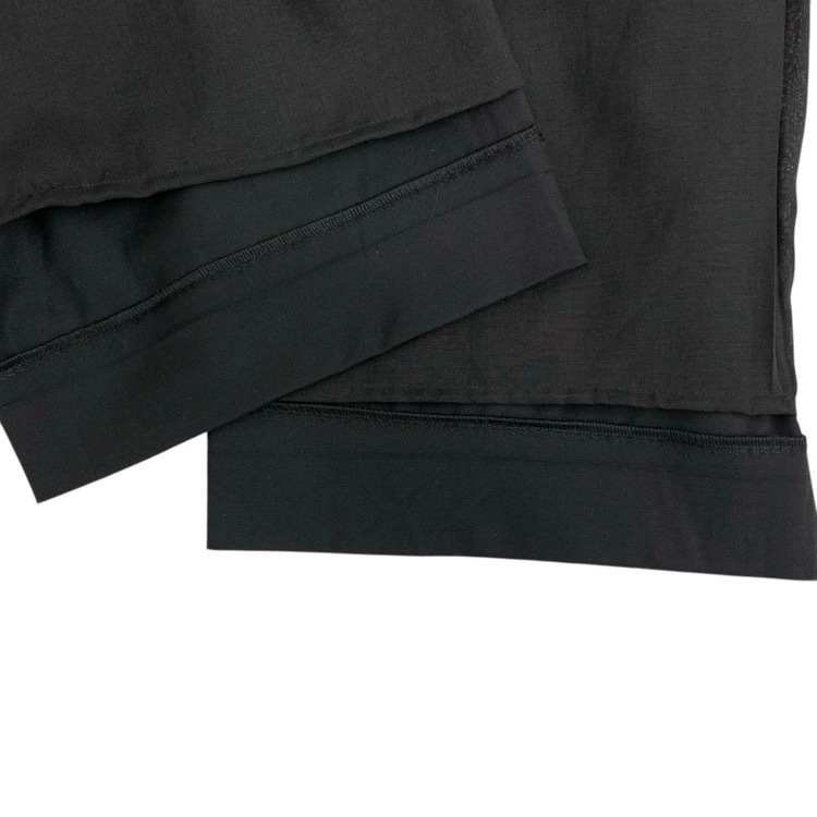 deres デレス Sophia ドレープパンツ ブラック 2 DER23AW-PT-001
