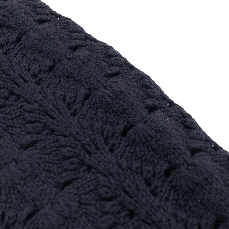 未使用品 2024AW Mame Kurogouchi マメクロゴウチ Openwork Pattern Knitted Loose Leggings 透かし柄レースニットレギンス F MM24FW-AC312