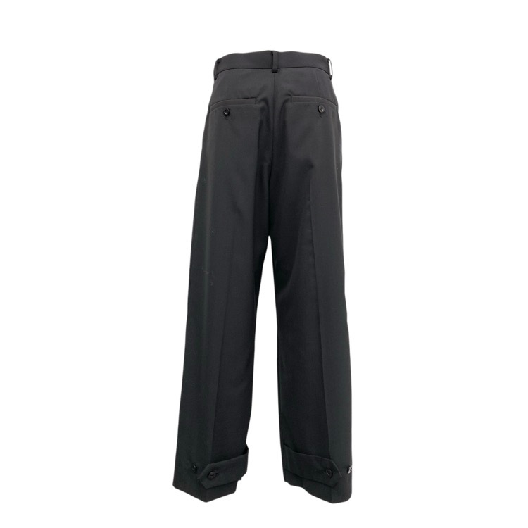 sacai サカイ Suiting Pants サイドラインスーチングスラックス パンツ ブラック 1 22-05905