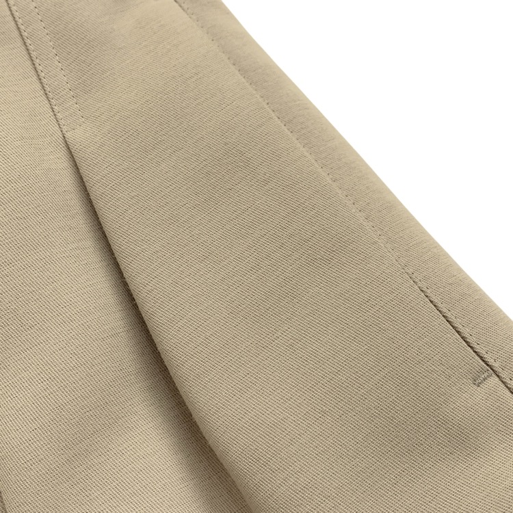 deres デレス Gianna First step pants ハイウエスセンタープレスパンツ ベージュ 2 DER23SS-PT-001