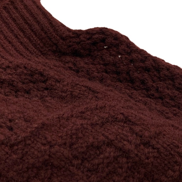 Mame Kurogouchi マメクロゴウチ Multi Pattern Low Gauge Knitted Top
