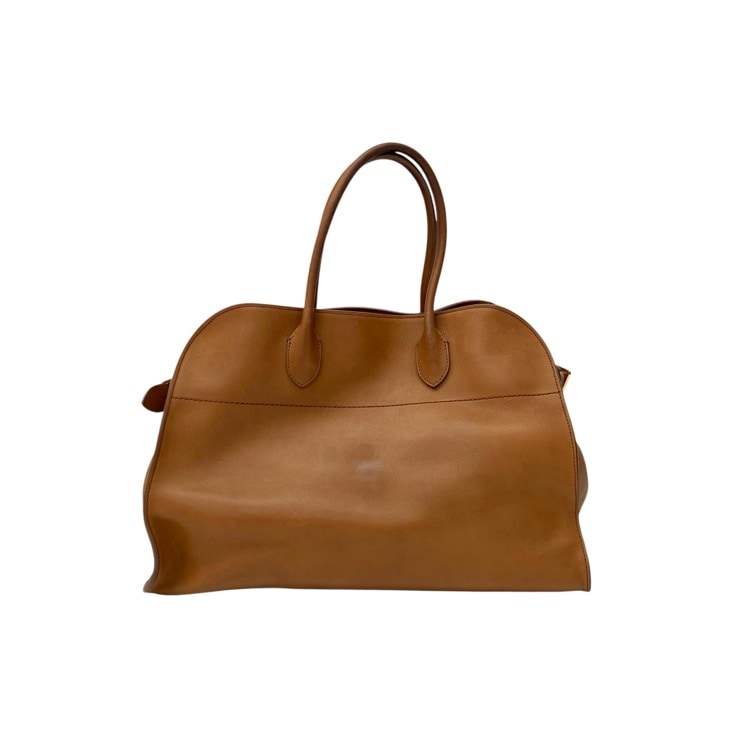 THE ROW ザ ロウ SOFT MARGAUX 15 ソフトマルゴー トートバッグ タン W1255 L72