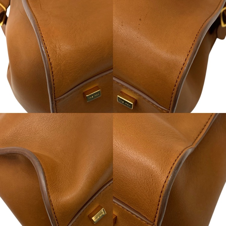 THE ROW ザ ロウ SOFT MARGAUX 15 ソフトマルゴー トートバッグ タン W1255 L72