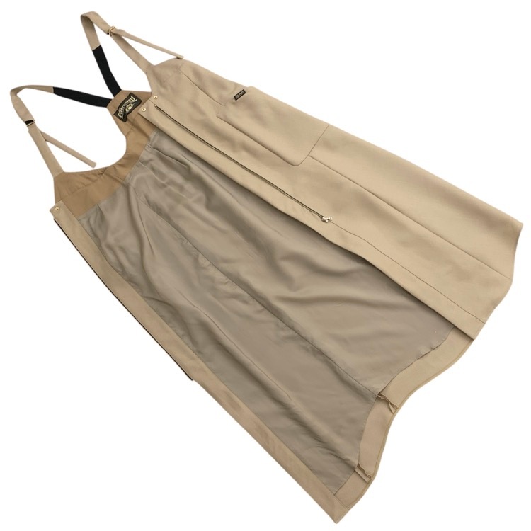 PHOTOCOPIEU フォトコピュー ジャンパースカート CLOE ワンピース ベージュ 36 232CLE