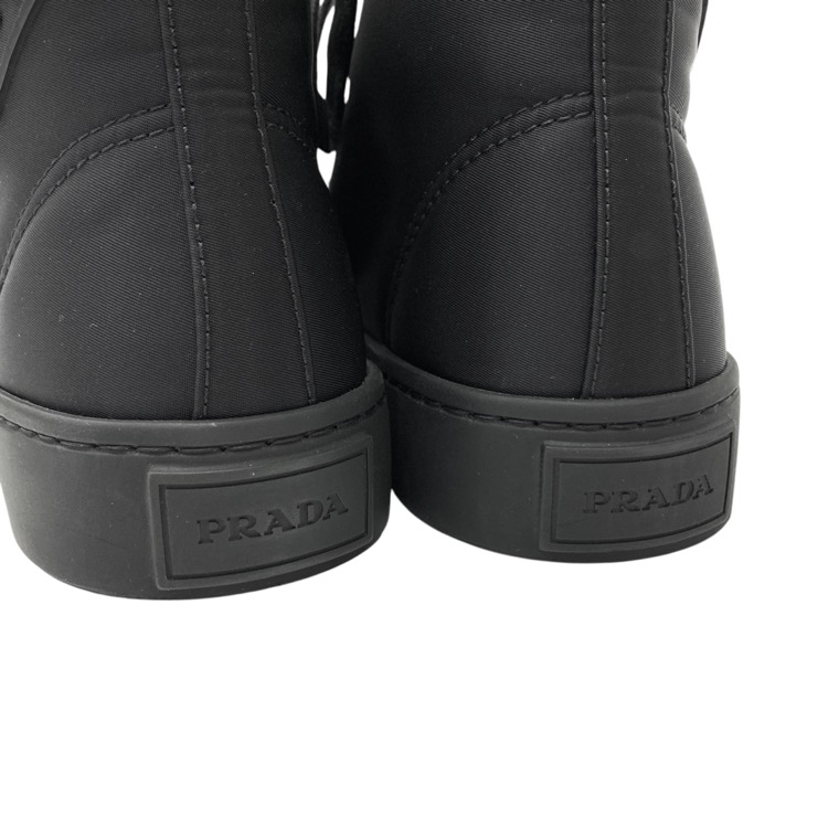 PRADA プラダ RE-NYLON ハイカット スニーカー ブラック 35.5 1T498M_1YFL_F0002_F_035