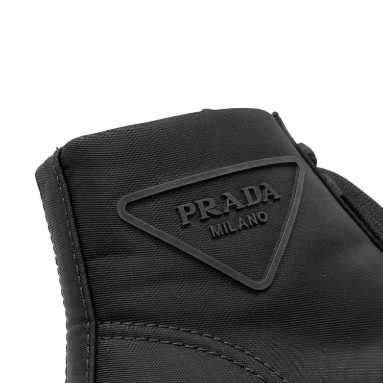 PRADA プラダ RE-NYLON ハイカット スニーカー ブラック 35.5 1T498M_1YFL_F0002_F_035