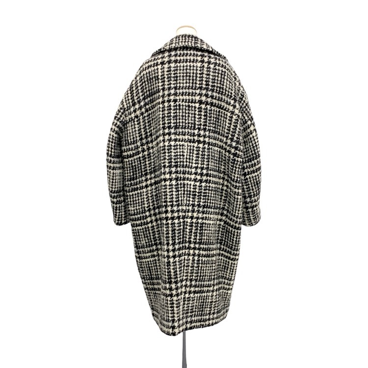 CLANE クラネ SHORT SHAGGY COCOON OVER COAT 千鳥柄コクーンオーバー コート 1 15101-0022