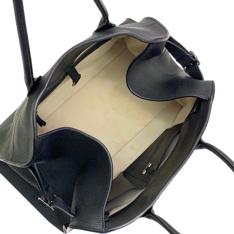 THE ROW ザ ロウ SOFT MARGAUX 15 ソフトマルゴー トートバッグ ブラック W1255 L133