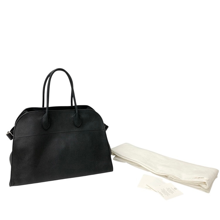 THE ROW ザ ロウ SOFT MARGAUX 15 ソフトマルゴー トートバッグ ブラック W1255 L133