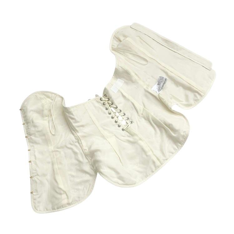 Mame Kurogouchi マメクロゴウチ Floral Quilted Silk Bustier シルク