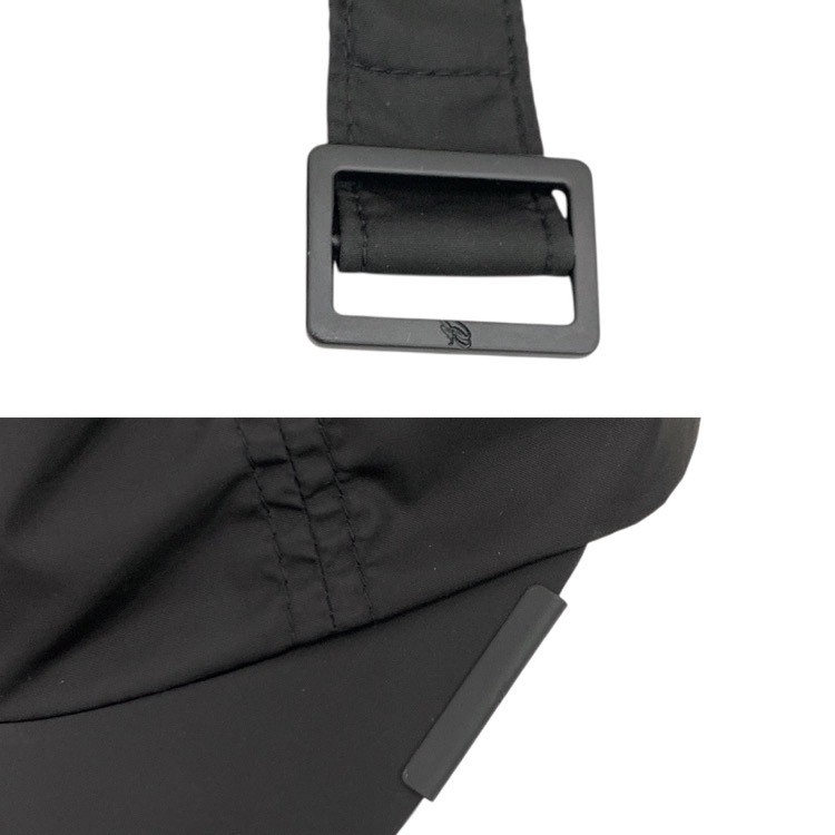 ENTWURFEIN エントワフェイン RICHERD CAP 3 ナイロンキャップ 帽子 ブラック EEH07-398