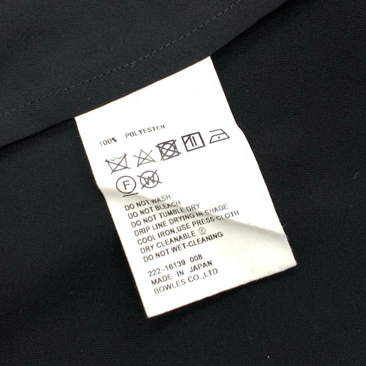 HYKE ハイク TWIST SATIN BALLOON SLEEVE DRESS バルーンスリーブドレス ワンピース ブラック 1 222-16139