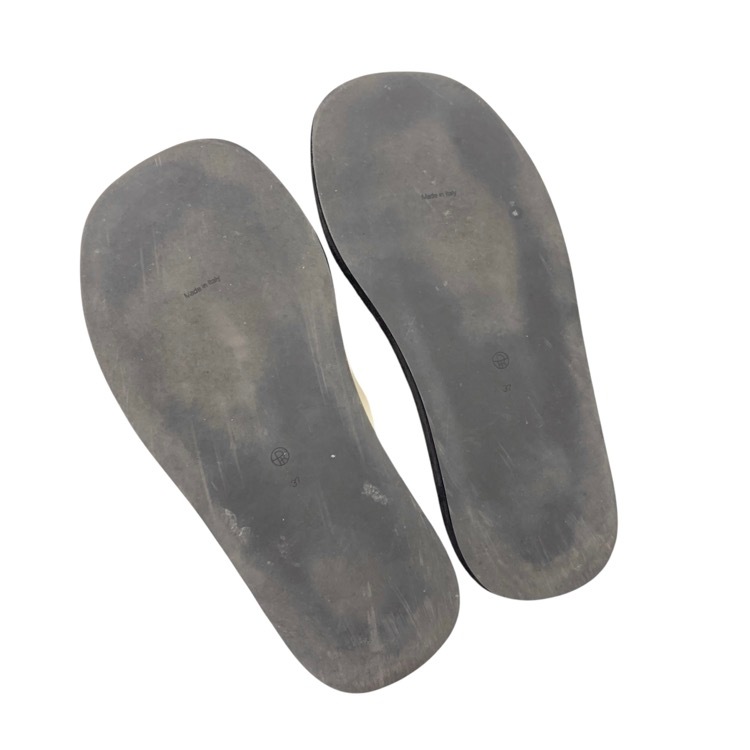 THE ROW ザロウ GINZA sandal サンダル ホワイト／ブラック 37 F1138L6525