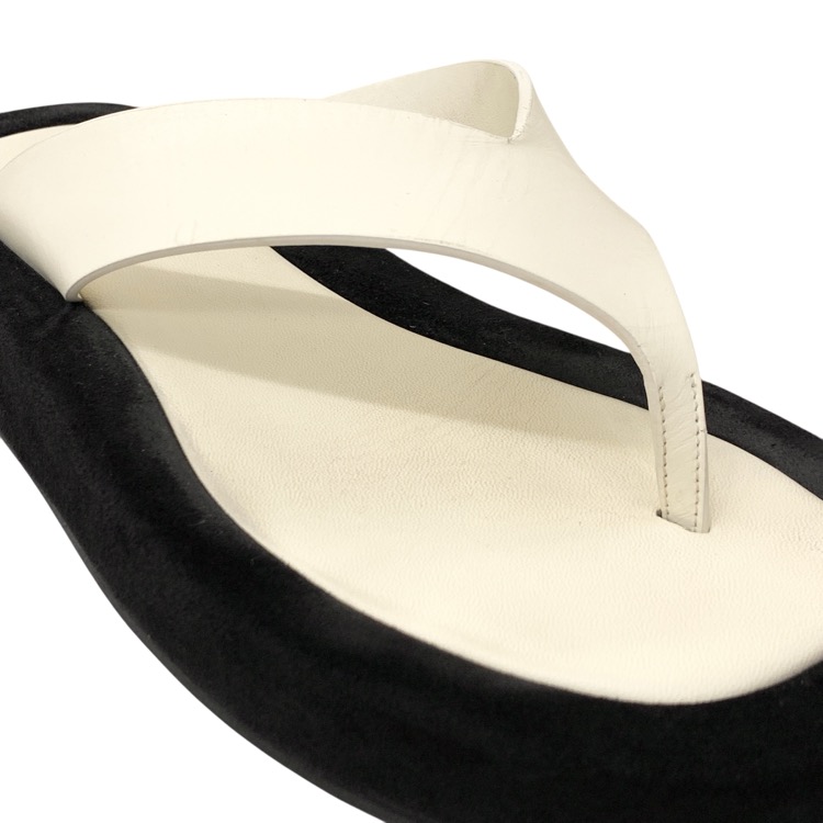THE ROW ザロウ GINZA sandal サンダル ホワイト／ブラック 37 F1138L6525
