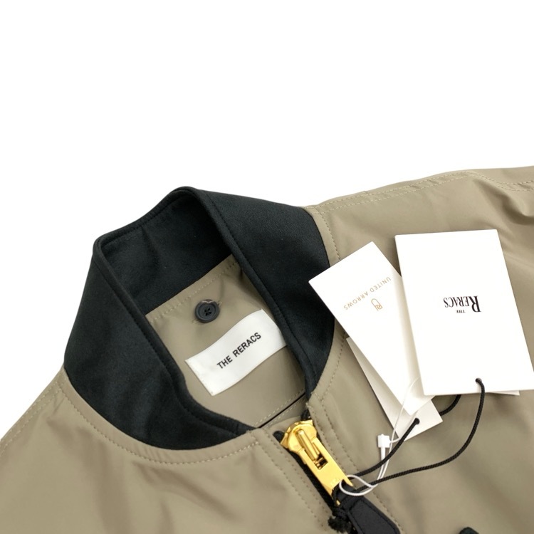 THE RERACS ザ リラクス UNITED ARROWS別注 MA-1ジャケット Aラインブルゾン 36 24SS-RECT-237L-UASP-J