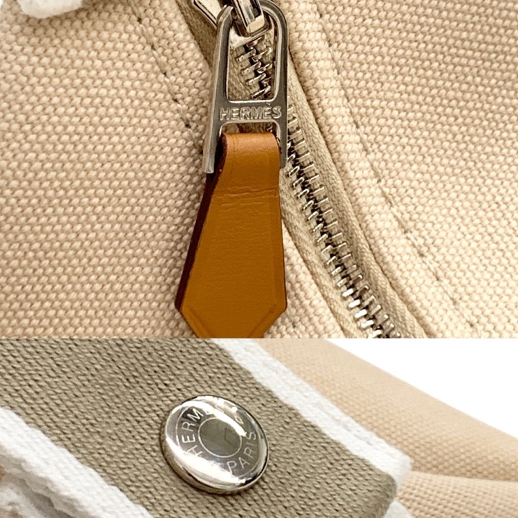 HERMES エルメス バス用ポーチ ブリッド・ア・ブラック PM バッグ ナチュラル H104222M 01