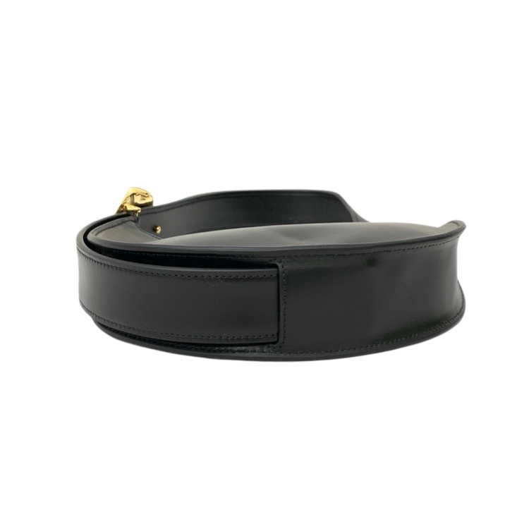 HARUNOBUMURATA ハルノブムラタ CONSTANTIN サークルバッグ レザー ショルダー ブラック HM24AW1115-ARZ02