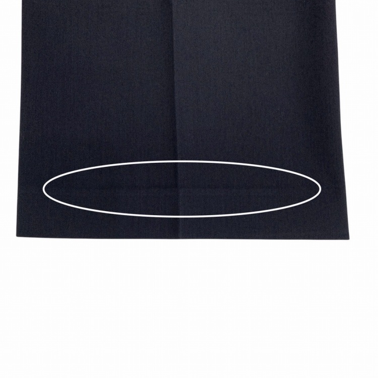BORDERS at BALCONY ボーダーズアットバルコニー FLAP PANTS フラップポケットワイドパンツ ネイビー 36 BD2411-3G-08