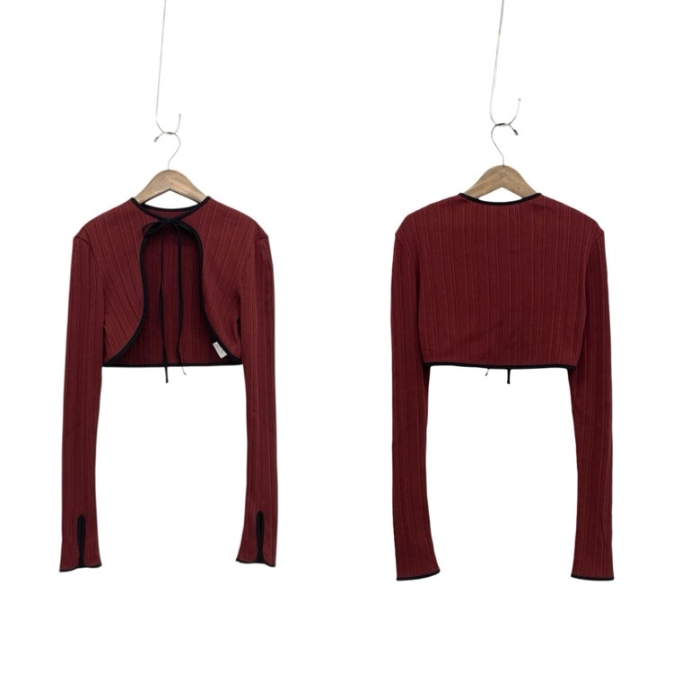 未使用品 2025AW Mame Kurogouchi マメクロゴウチ Random Ribbed Organic Cotton 2way Dress ランダムリブ2wayジャージードレスワンピース MM25FW-JS003