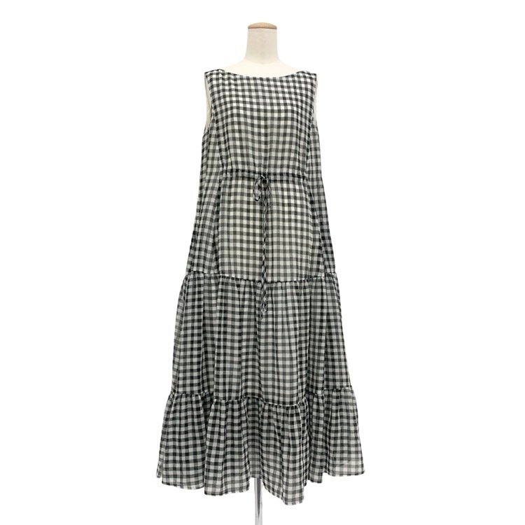 ADEAM アディアム ERICA DRESS ブラック×ホワイト 2 45749