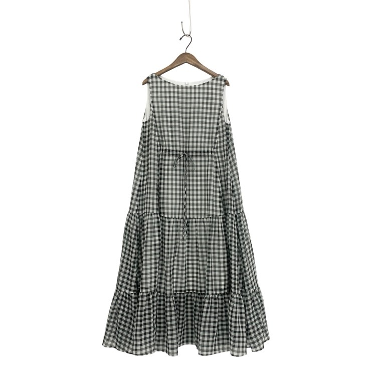 ADEAM アディアム ERICA DRESS ブラック×ホワイト 2 45749
