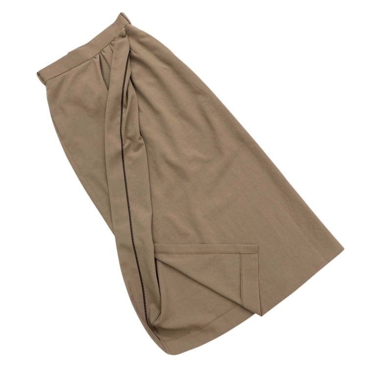 2025SS deres デレス Jemma breakthrough skirt ブレイクスルーロングスカート ベージュミラノベージュ 1 DER25SS-SK-001