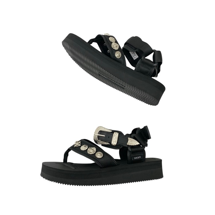 TOGA × SUICOKE トーガ TONO サンダル ブラック 24cm