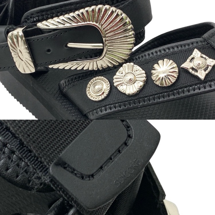 TOGA × SUICOKE トーガ TONO サンダル ブラック 24cm