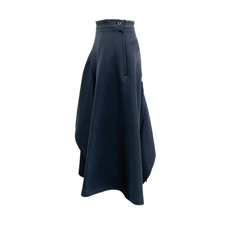 UJOH ウジョー ランダムヘムスカート ネイビー 2 U754-S05-901