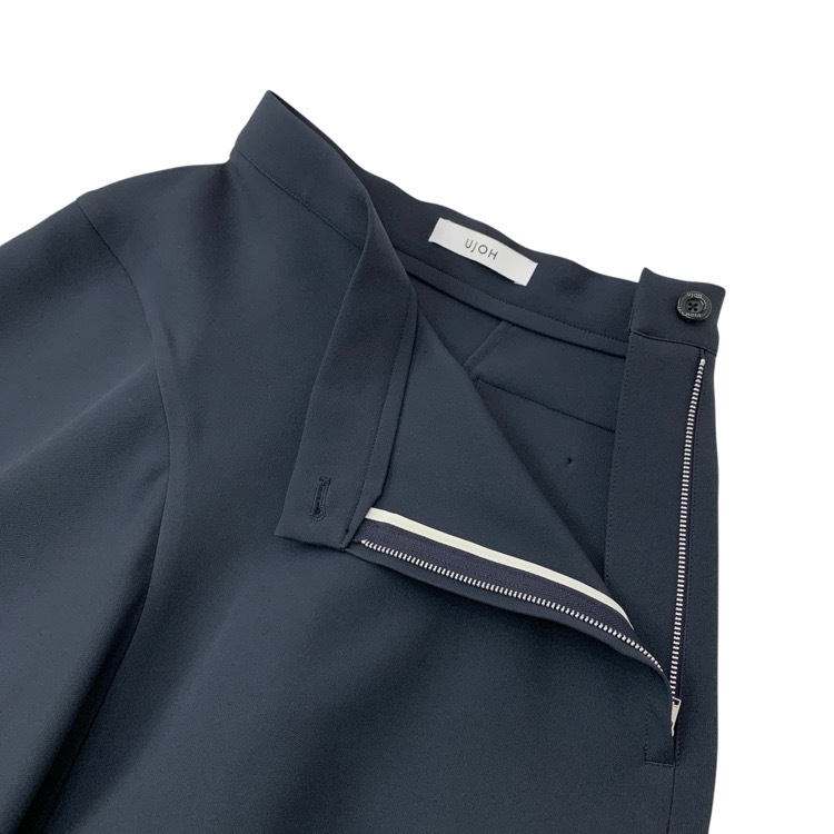 UJOH ウジョー ランダムヘムスカート ネイビー 2 U754-S05-901