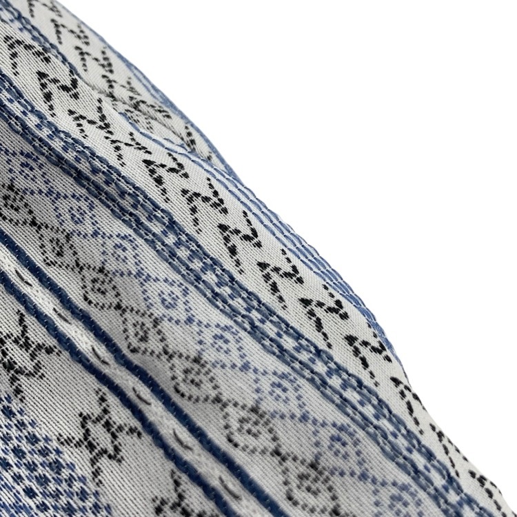 2025SS Mame Kurogouchi マメクロゴウチ Stripe Jacquard Relaxed Trousers ストライプジャガードリラックストラウザーパンツ MM25SS-PT081