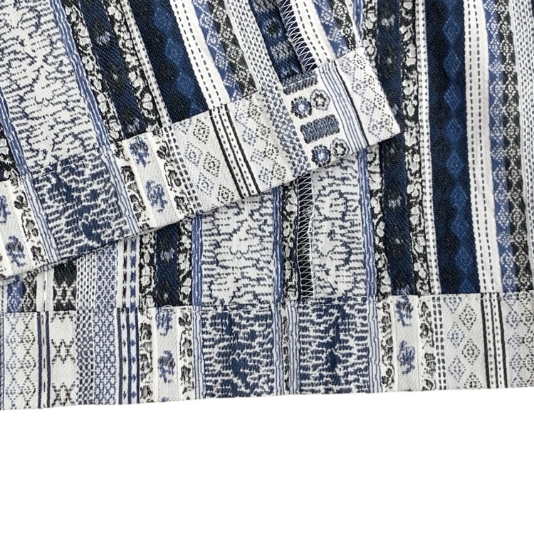2025SS Mame Kurogouchi マメクロゴウチ Stripe Jacquard Relaxed Trousers ストライプジャガードリラックストラウザーパンツ MM25SS-PT081