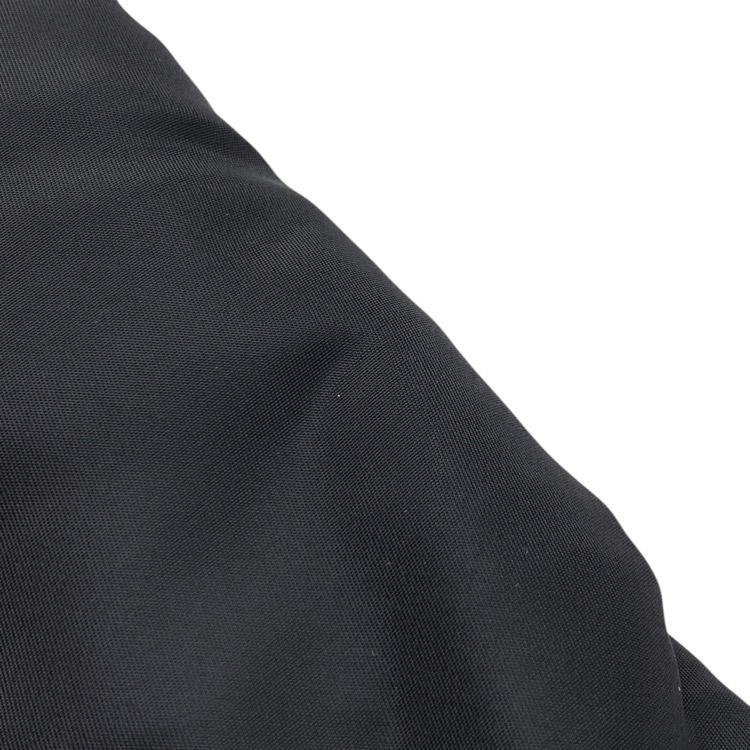 2026SS Mame Kurogouchi マメクロゴウチ Nylon Twill 3D Embroidery Mods Coat チューリップ刺繍ナイロンモッズコート ブラック 2 MM26SS-CO053