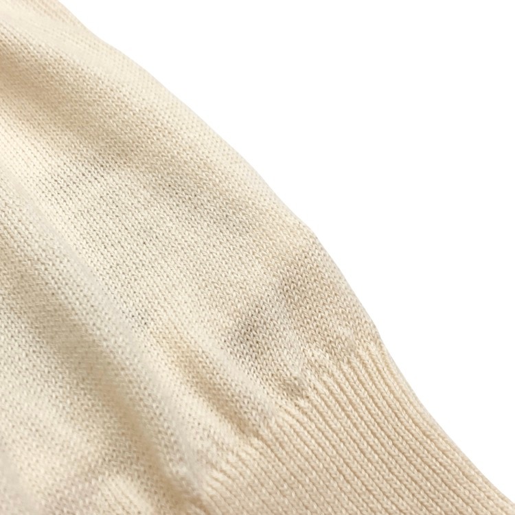 Mame Kurogouchi マメクロゴウチ Embroidery Collar Knitted Top コード刺繍襟ニットトップ 2 MM25FW-KN037