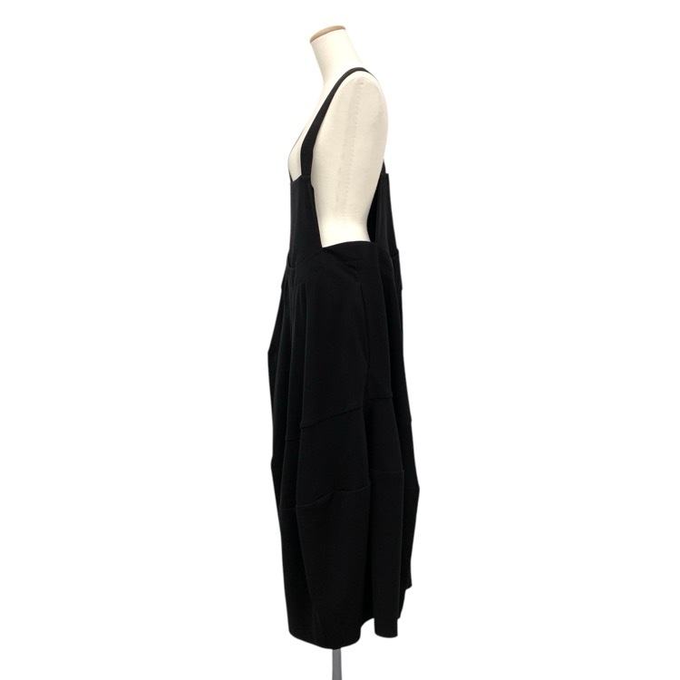 ENFOLD エンフォルド JUMPER-SKIRT ジャンパースカート ワンピース ブラック 36 300HA831-1690