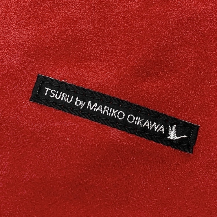 TSURU by MARIKO OIKAWA ツルバイマリコオイカワ Ananassa いちご ポーチ レッド WB-2182040