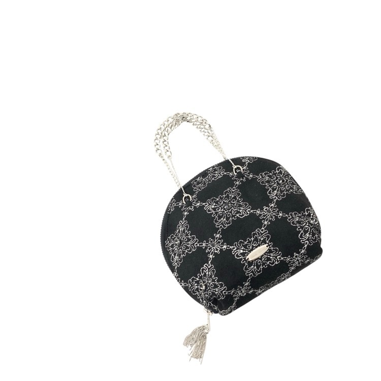 Tanaka Daisuke タナカダイスケ mini palace tiles pouch ミニ パレス タイルズ ポーチ ブラック F TD-26SS-AC25