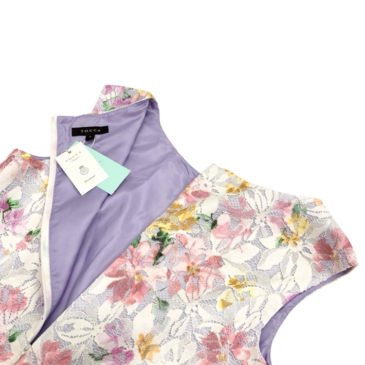 TOCCA トッカ MICHAELMAS DAISY ドレス ワンピース ラベンダー 4