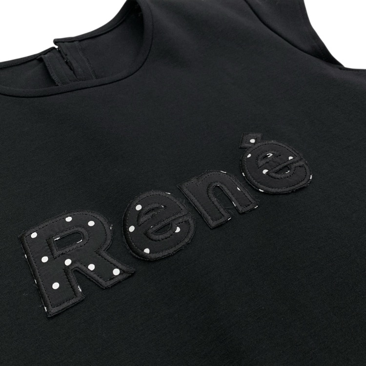 Rene ルネ ロゴカットソー 店舗限定 ブラック 36 6327980