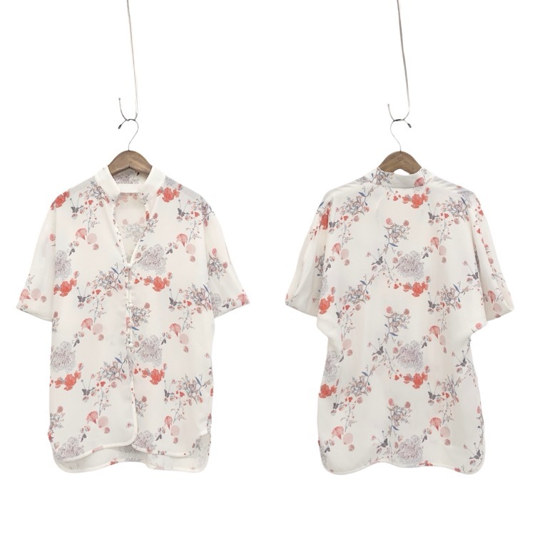 Mame Kurogouchi マメクロゴウチ Flower Printed Blouse/Flower Printed Skirt マルチ 1 MM20PS-SH702/MM20PS-SK703