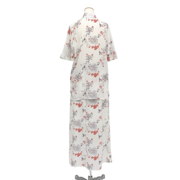 Mame Kurogouchi マメクロゴウチ Flower Printed Blouse/Flower Printed Skirt マルチ 1 MM20PS-SH702/MM20PS-SK703