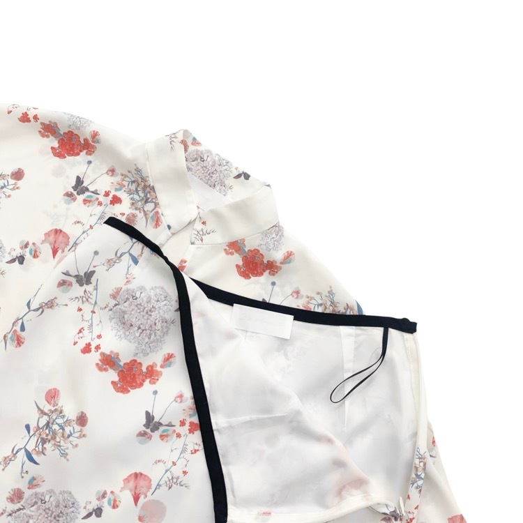 Mame Kurogouchi マメクロゴウチ Flower Printed Blouse/Flower Printed Skirt マルチ 1 MM20PS-SH702/MM20PS-SK703
