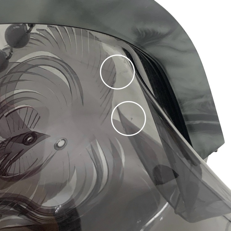 Mame Kurogouchi マメクロゴウチ Vinyl Chloride GAMAGUCHI Clutch Bag PVCがま口クラッチバッグ ブラック