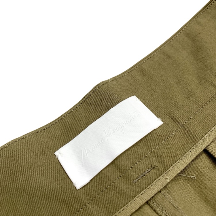 2024AW Mame Kurogouchi マメクロゴウチ Organic Cotton Twill High Waisted Cargo Trousers ハイウエスト カーゴパンツ 2 MM24FW-PT035