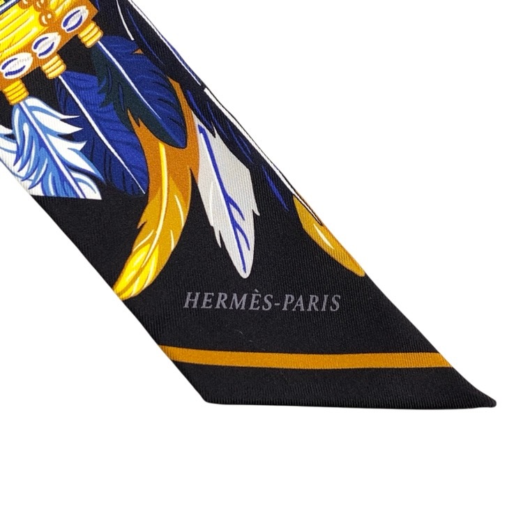 HERMES エルメス ツイリースカーフ DANSE PACIFIQUE DANSE PACIFIQUE ダンスパシフィック ブルー