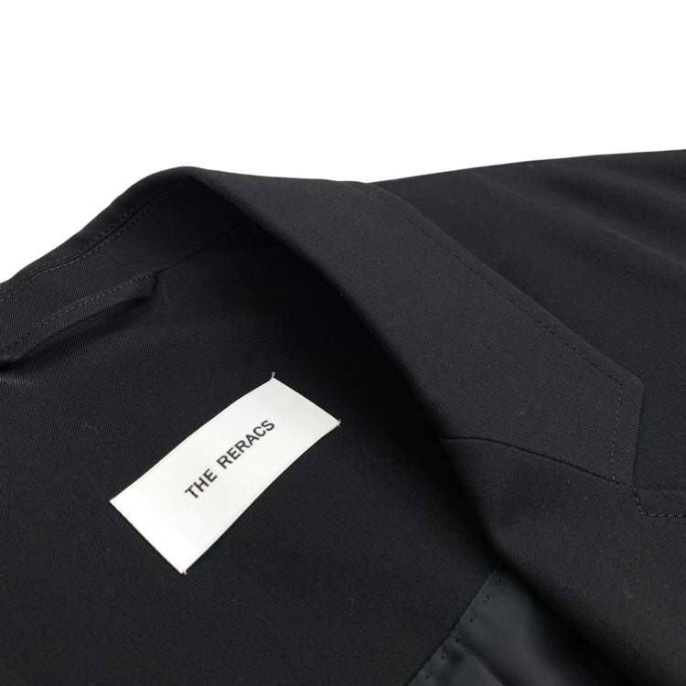 THE RERACS ザ リラクス オーバーサイズ チェスターコート ブラック F 23SS-RECT-366L
