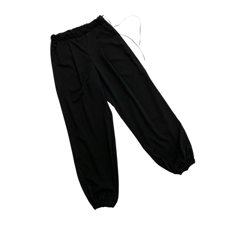THE RERACS ザ リラクス RELAX EASY PANTS タックイージーパンツ ブラック 36 24SS-REPT-204L